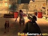 Zombie survival shooter